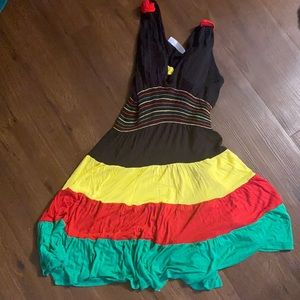 Jamaican dress/coverup